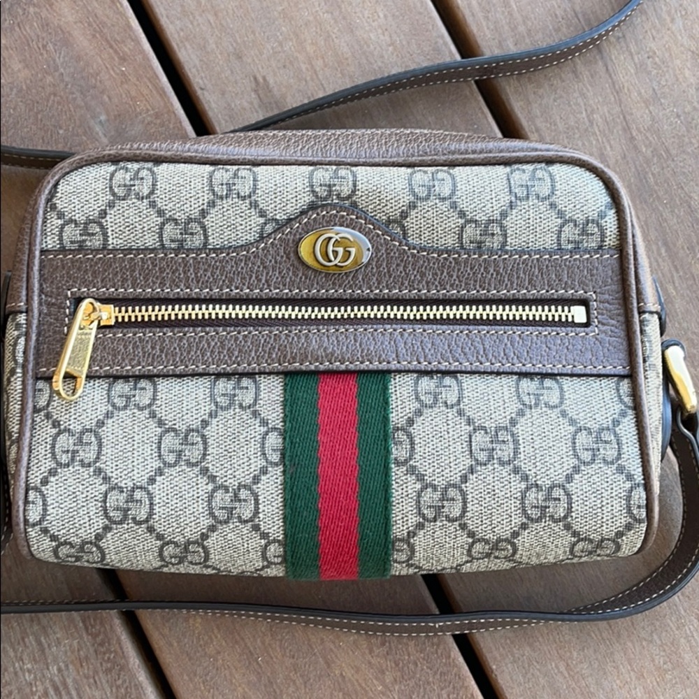 Gucci Ophidia GG supreme mini bag